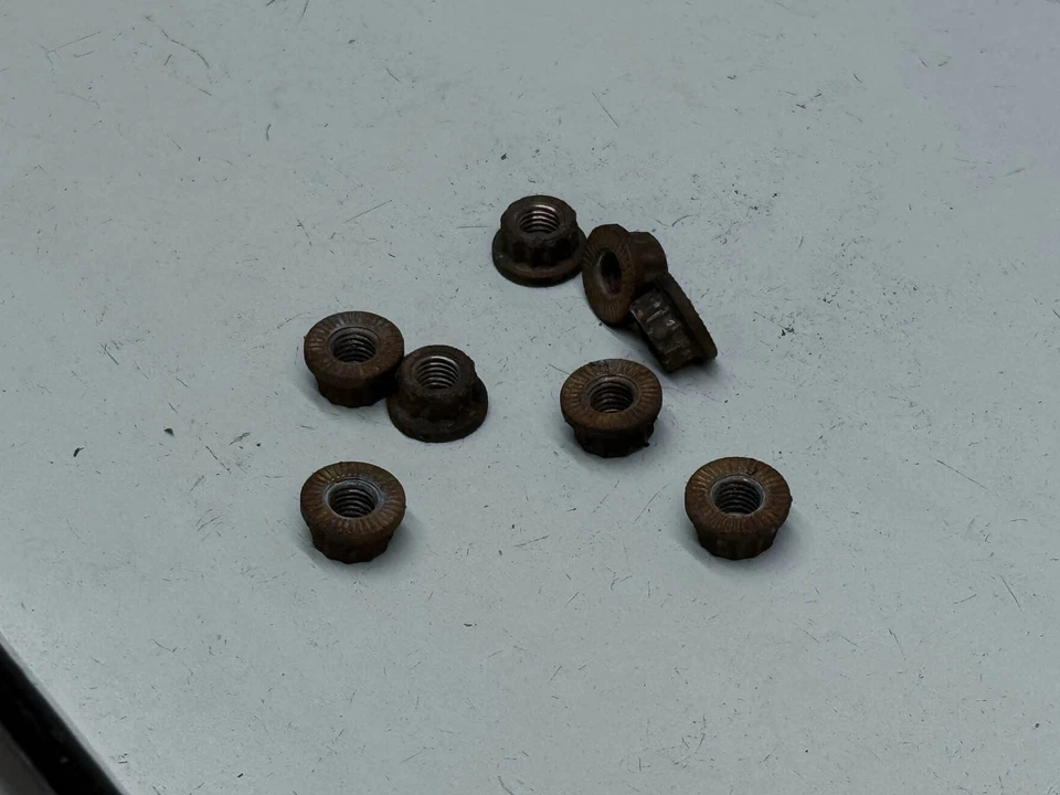 BMW K1200R Sport Exhaust Manifold Nuts Downpipe Manifold Nuts (3) 07' - Image 2 of 2