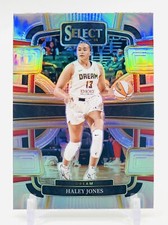 HALEY JONES Silver Prizm Concourse 2024 PANINI SELECT WNBA #55 DREAM