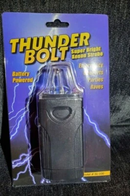 FORTUNE PRODUCTS ⚡Thrunderbolt⚡STROBE LIGHT! Xenon! Wireless! Battery Operated!🔋