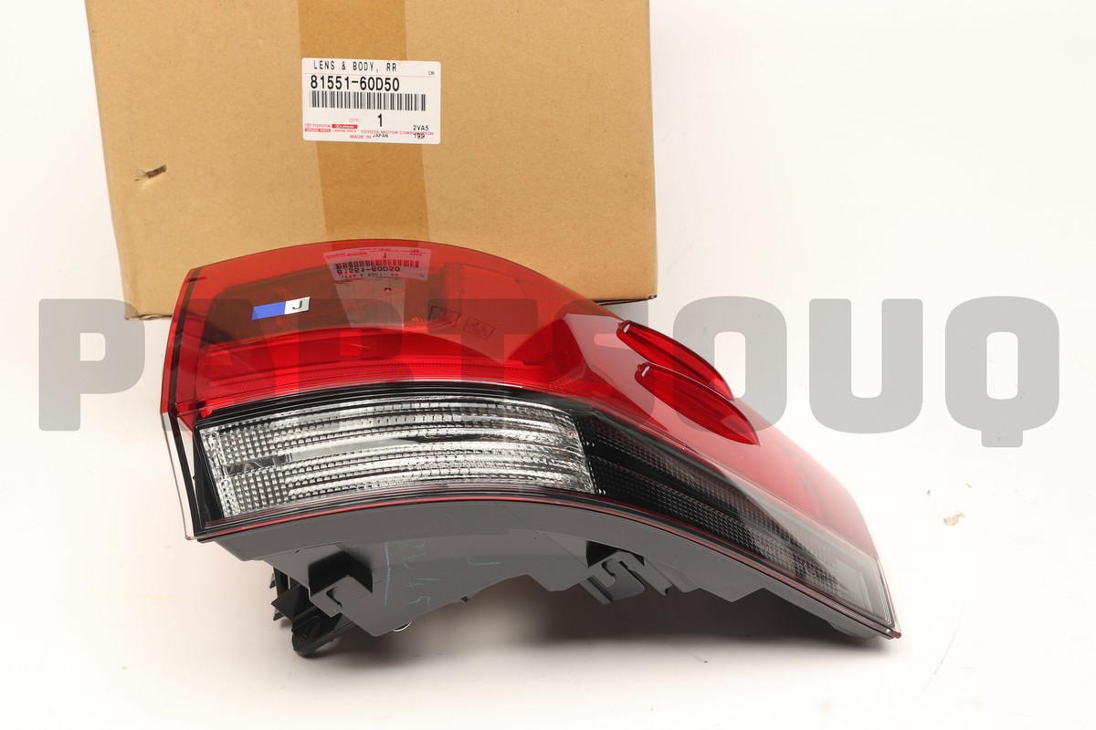 8155160D50 Genuine Toyota LENS & BODY RR 81551-60D50 | eBay