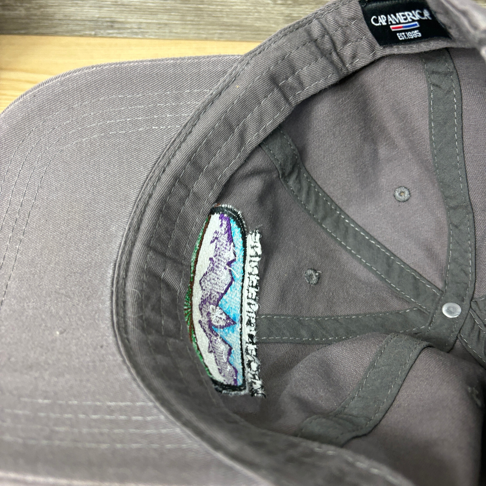 Agro Engineering Hat Cap Strap Back Gray One Size… - image 8