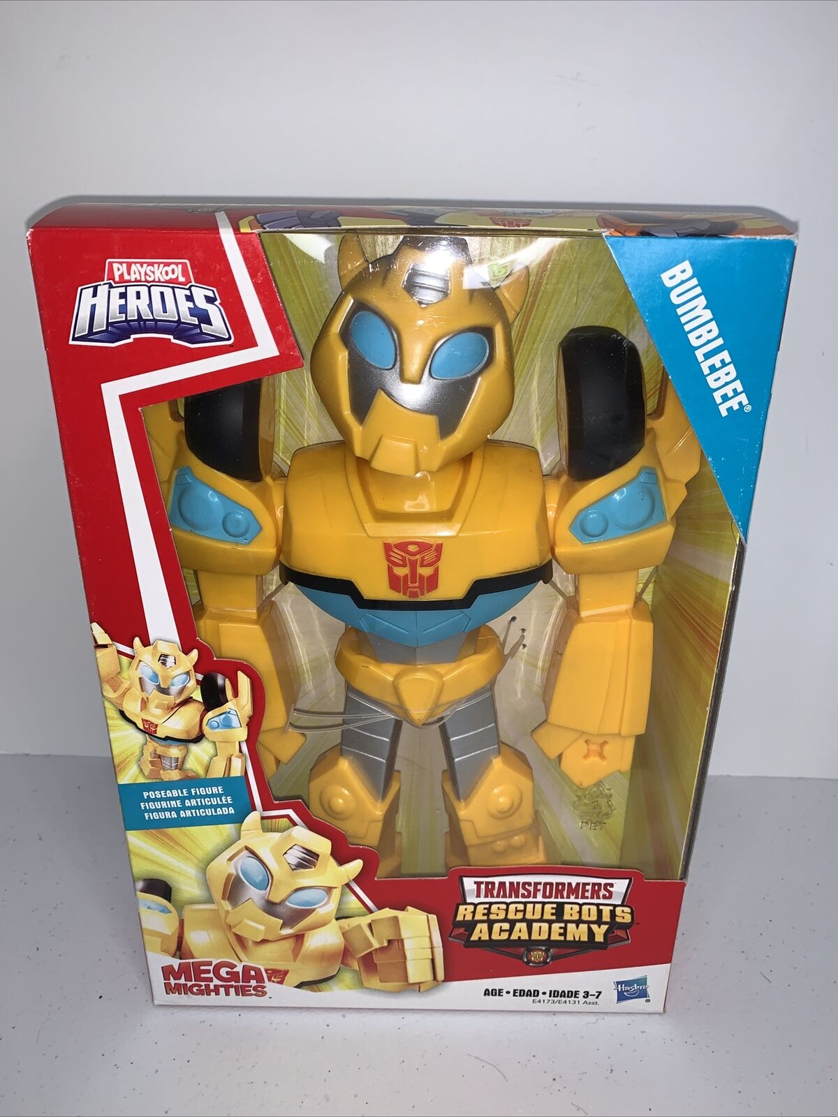 Transformers Hasbro Playskool Heroes Mega Mighties Bumblebee Brand New 