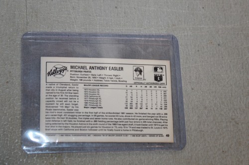 1982 Kellogg's 3-D Super Stars Baseball Card Complete Finish Your List Set UPick - Picture 100 of 130