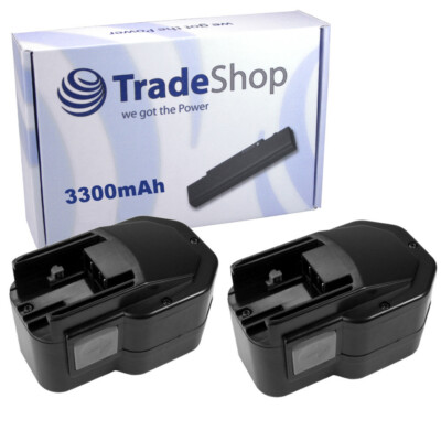 2x AKKU 14,4V 3300mAh für Milwaukee 9082-22 9083-20 9083-22 Battery