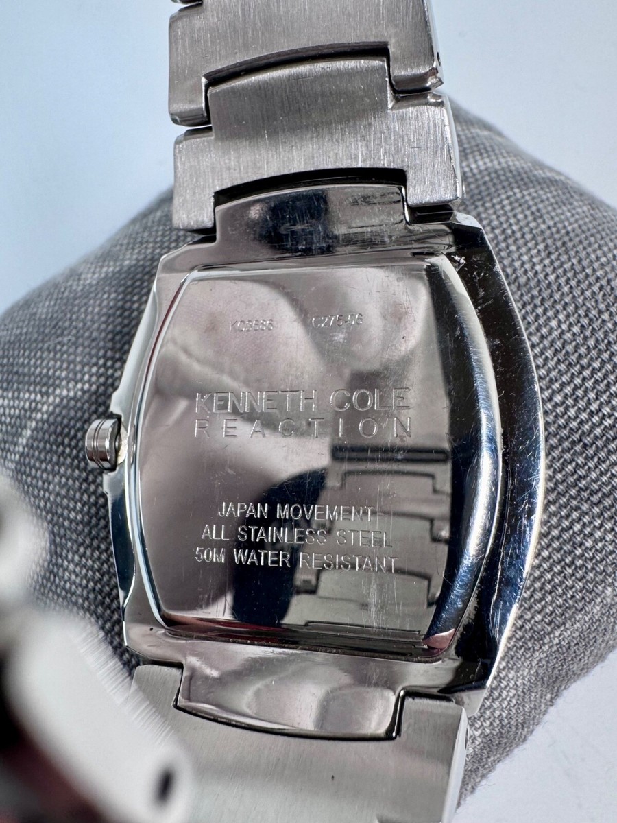 Kenneth Cole New York Men s KC3686 Classic Barrel Case Chrono Watch c275-06 Read Kenneth Cole Reaction Men main image 4