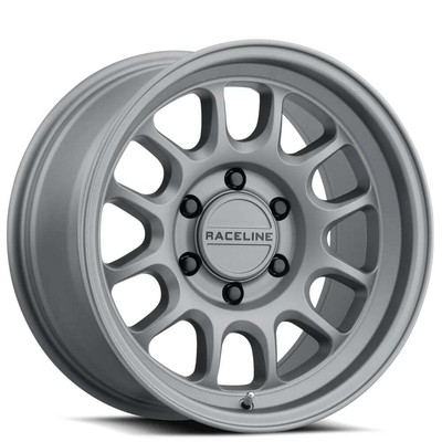 17x8.5'' Raceline Wheels 958T Rogue Titanium Off-Road Rims (5 pcs)