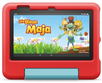 Amazon Fire 7 Kids Tablet 7 Zoll 16 GB / 32 GB Rot für Kinder von 3 bis 7 Jahren