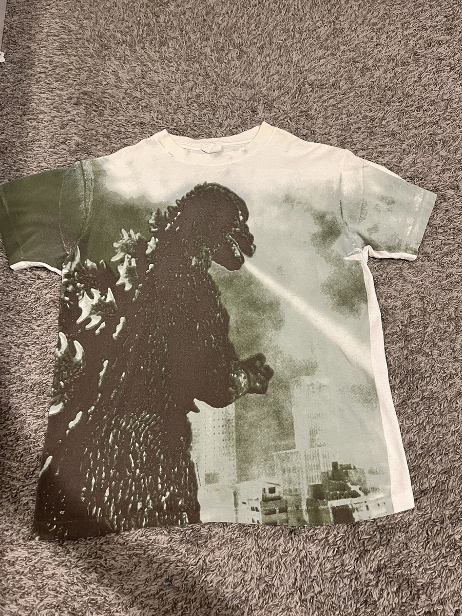 Vintage 1994 Godzilla All Over Print T Shirt L Toho Japanese Vintage 1994 Godzilla All Over Print T Shirt L Toho Japanese