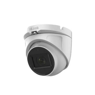 HiLook 2MP 1080P Dome Outdoor AOC Kamera weiß eingebautes Mikrofon CCTV