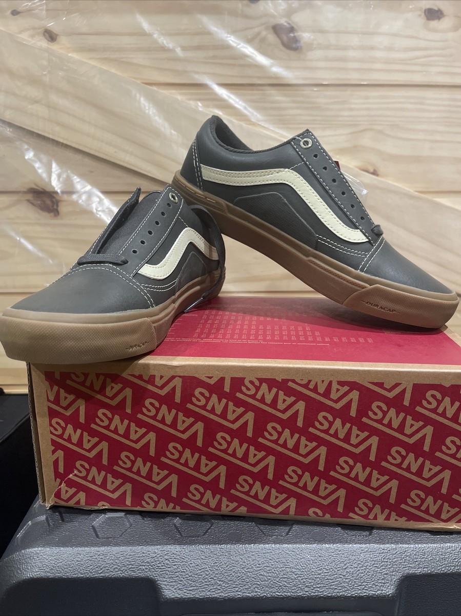 Vans Men's Old Skool Pro BMX Dennis Enarson Shoes Olive Green Gum Size