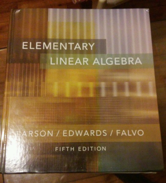 Elementary Linear Algebra Ron Larson 7th Edition
