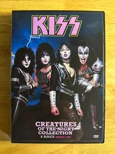 KISS - Creatures of the Night Collection 6-DVD Box Set Live Gene Simmons Stanley