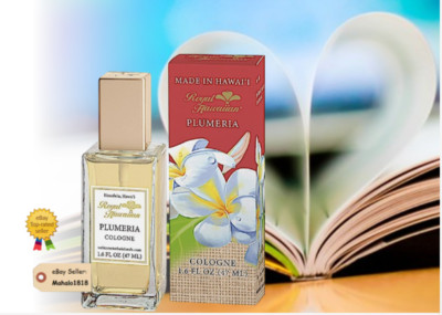 Hawaii Plumeria Flower Cologne By Royal Hawaiian Perfumes 1.6 fl. oz. Fragrances