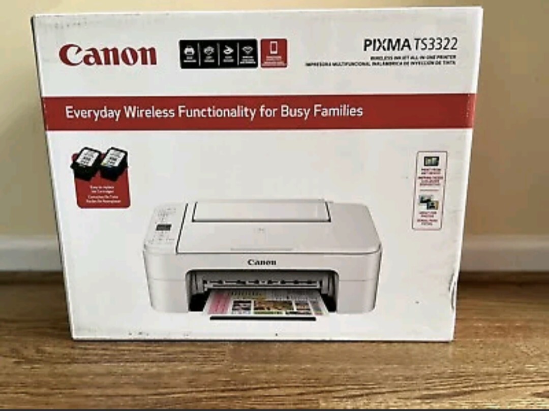 Inkjet Printer Canon Ts3320 Setup Mac Canon Pixma TS3320 White