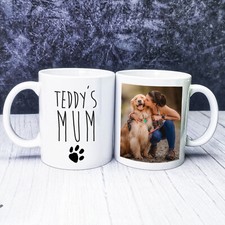 Personalised Pet Mum / Dad Coffee Mug Fathers Day Birthday Gifts for Dog Lover