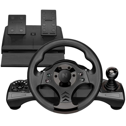 NITHO VOLANTE E PEDALIERA STERZO DRIVE PRO V16 PS4 NINTENDO SWITCH XBOX ONE  PC | eBay