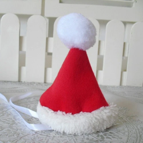 Christmas Cat Costumes Funny Santa Claus Clothes Small Cats Dogs Xmas New Year - Picture 4 of 10