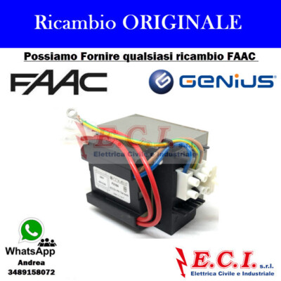 FAAC Genius Original 115014 Transformer Lamellar 120VA Motor 391