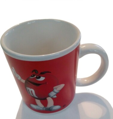 Red Official Licensed M&M Coffee Cup - Mug 2016
