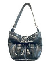 Tylie Malibu Gypsy Somerset Leather Hobo Shoulder Bag Handbag Black  $495