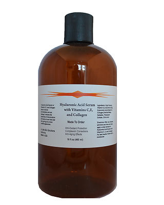 16 oz  Hyaluronic Acid  serum w/ Vitamin C+E+Collagen Antioxidant,Anti-Aging 