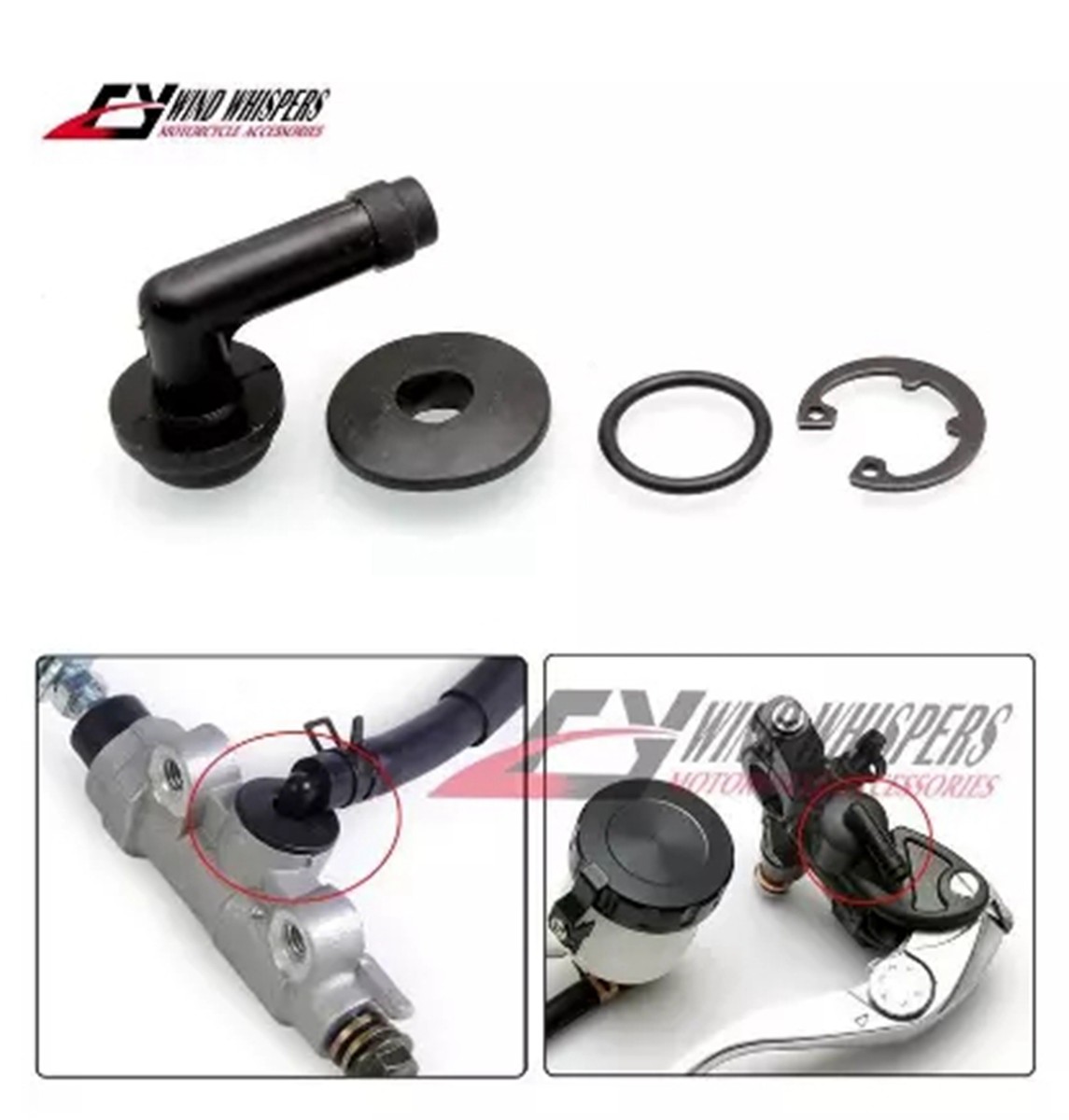 アクセサリー N Master Cylinder Connecting Kit for Kawasaki ZX900 ZX9R 98-03