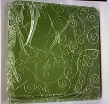 Creative Memories 7x7 Ever After Scrapbook With PAGES Green, Gold Swirl NEW