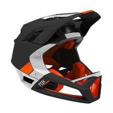 Fox racing proframe helmet blocked black casco mips nuovo mtb bike dirt dh do...