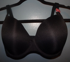 Lane Bryant Cacique 34DDD Black Lightly Lined Smooth T-Shirt Bra