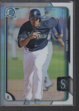 JORDY LARA 2015 BOWMAN CHROME DRAFT REFRACTOR CARD #63