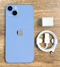 Apple iPhone 14 Plus - 128 GB - Blue (Fully Unlocked) - Very Good Condition