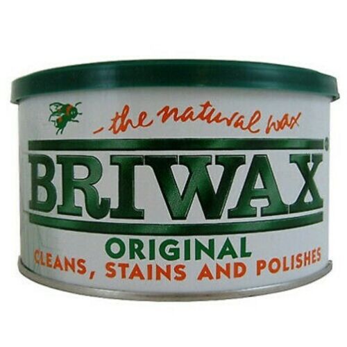 Original Wood Wax Polish by Briwax - 1lb - Multiple Colors