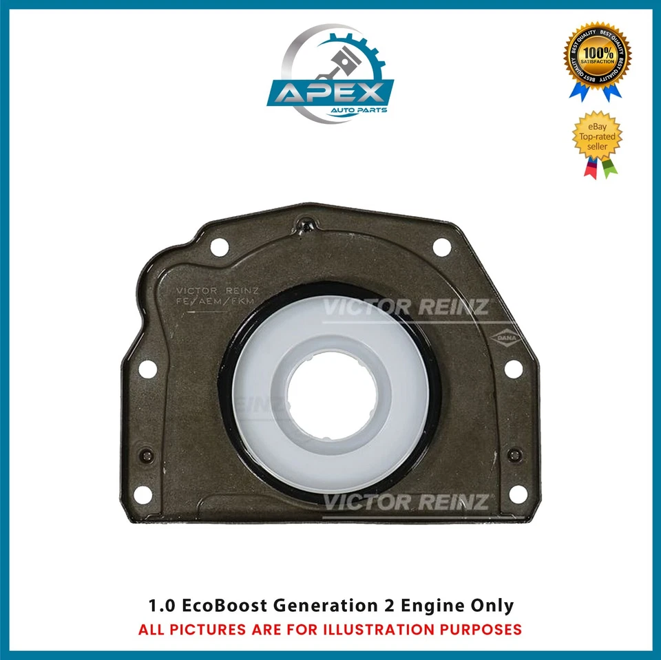 FORD C-MAX & FIESTA 1.0 ECOBOOST PETROL ENGINE CRANKSHAFT REAR SEAL B3DA (GEN-2) - Image 3 of 4