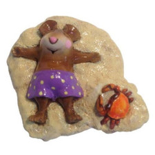 Image of Wee Forest Folk M-236 Alone at Last - Purple (Retired)