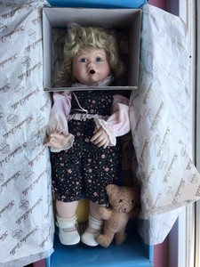 boo bear and me porcelain doll