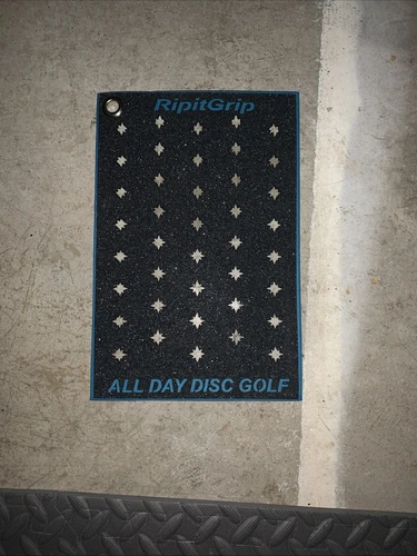 RipitGrip - All Day Disc Golf - Traction Pad New - Blue & Black