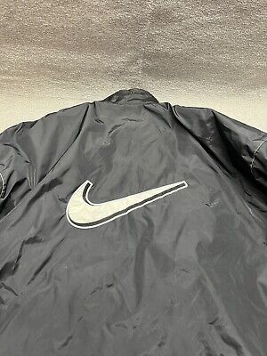 VINTAGE 90s NIKE BIG SWOOSH REVERSIBLE INSULATED JACKET VINTAGE 90s NIKE BIG SWOOSH REVERSIBLE INSULATED JACKET