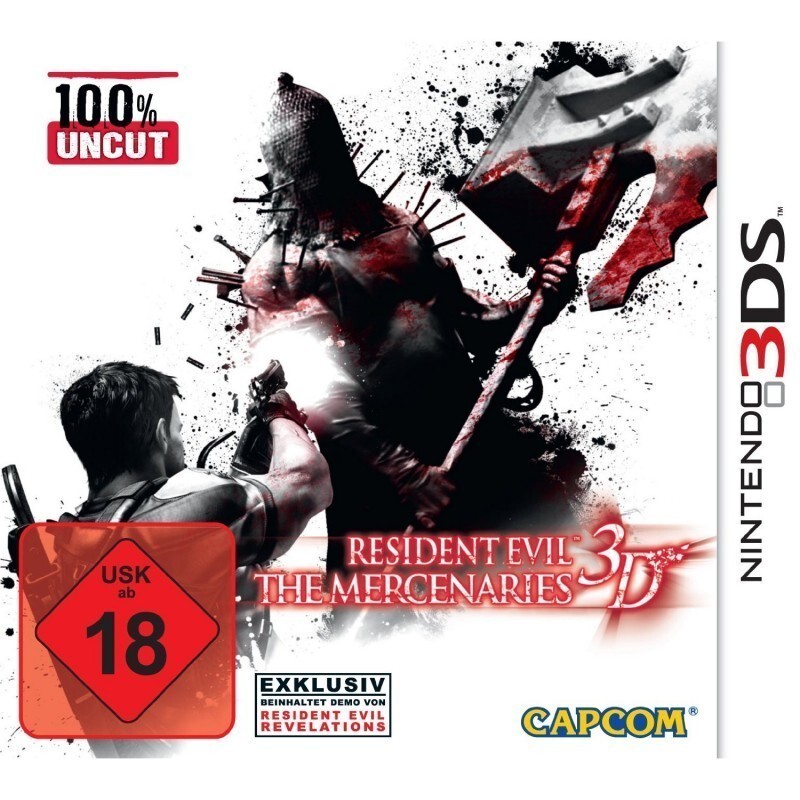Nintendo 3DS Resident Evil: The Mercenaries 3D DE/EN with original  packaging