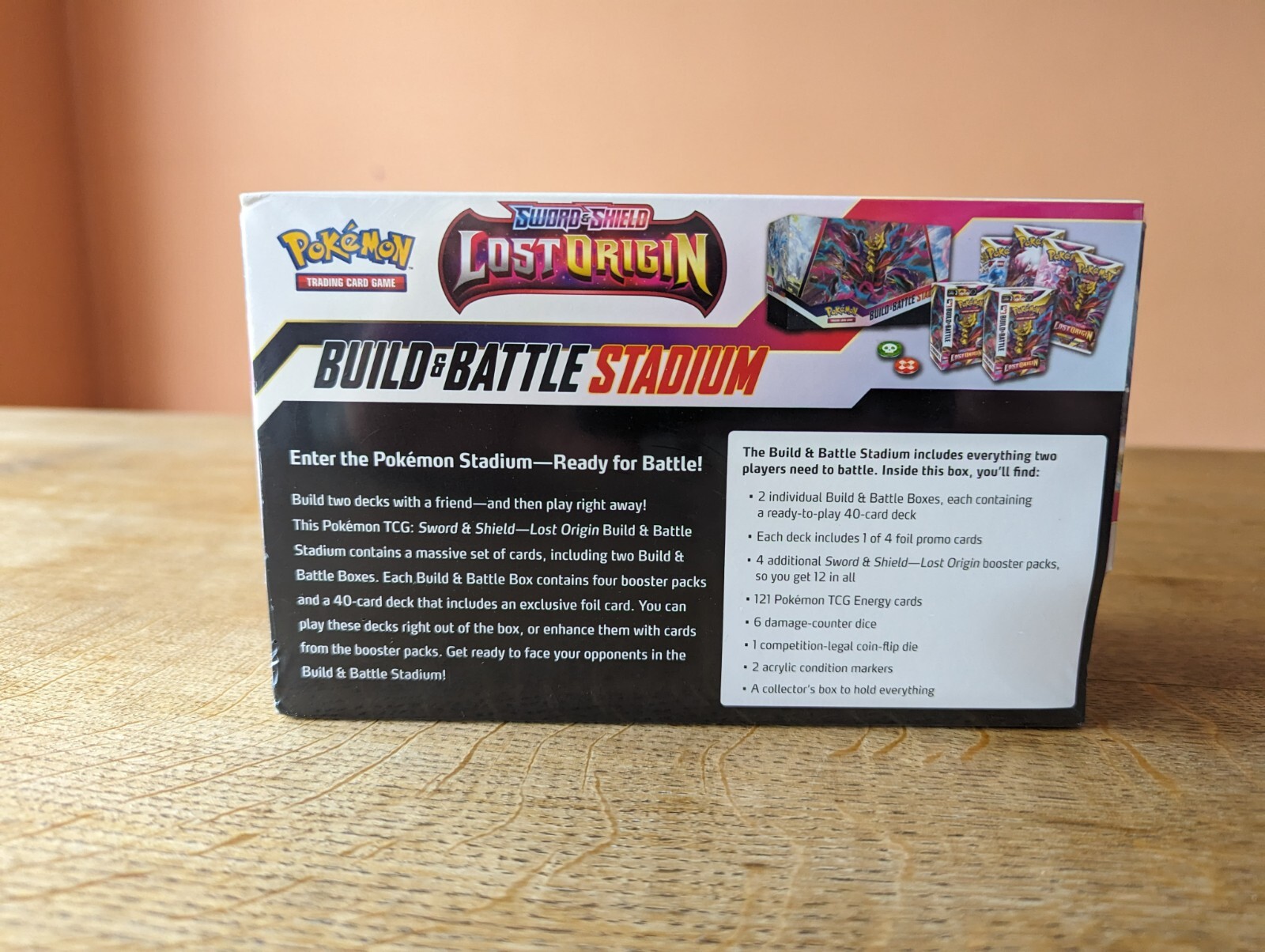 Lost Origin Build Pokémon TCG Sword & Shield 11 Lost Origin Build & Battle Stadium Box ...
