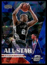 Tim Duncan 2019-20 Contenders Optic All-Star Aspirations Blue Cracked Ice #1