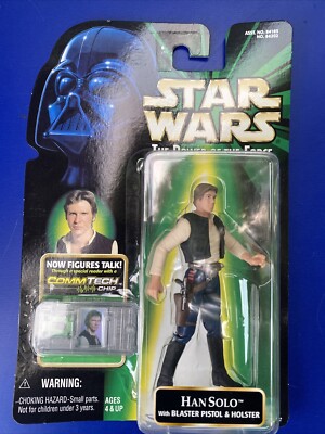 Hasbro Star Wars Commtech Han Solo Action Figure for sale online