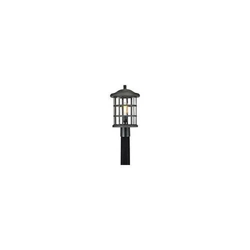 Quoizel One Light Outdoor Post Lantern CSE9010EK, Large, Earth Black - Picture 7 of 9