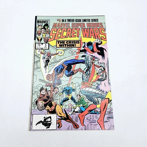 Secret Wars #3 1st App Of Titania 1984 Marvel Comic