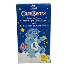Care Bears-Bedtime for Care-A-Lot  The Best Way To Make Friends VHS video Tape