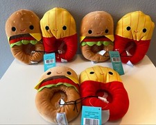 Squishmallows Original Kids  Toddlers Slippers - Cheeseburger and Fries - 2023