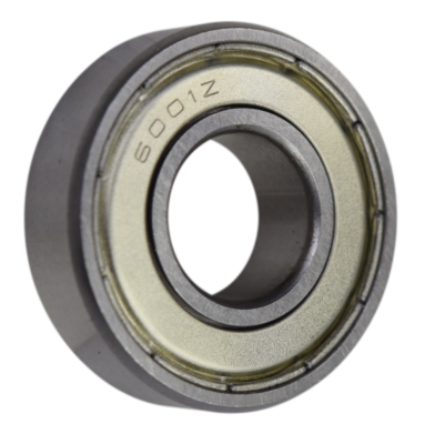 4 Each) 6001-ZZ, 6001-2Z, 9101KDD Shielded Radial Ball