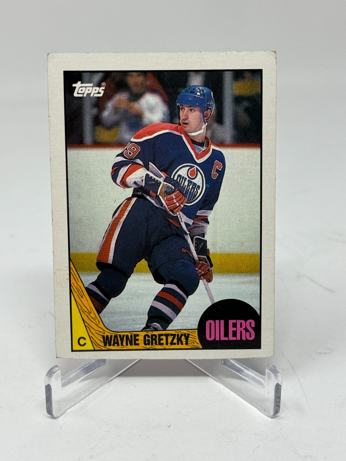 1987-88 Topps Hockey Wayne Gretzky Card #53    B