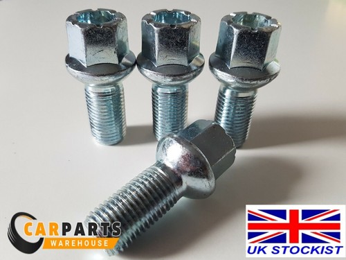 Fits Seat Alloy Wheel Bolts (M14 X 1.5) 27MM R13 17mm Hex OE Spec X 16 - Picture 6 of 6
