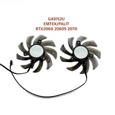 Graphics Video Card GPU Cooling Fan for EMTEK/PALIT RTX2060 2060S 2070 DURA VGA