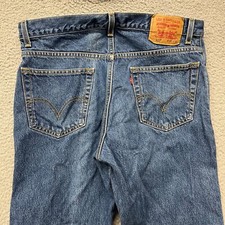 Levis 517 Jeans Mens 36x30 34x30 Blue Bootcut Denim Mid Rise Y2K Western